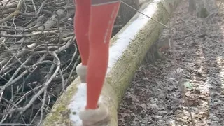 Naked Girl in Forest