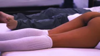 The nanny and the stepfather go to the apartment to fuck.