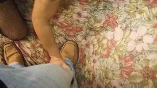 Big boobed French MILF rides dick like a pro