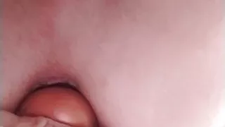 New anal plug barely fits
