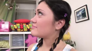 Aiza loved sticking black meat up her ass