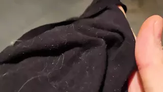 found the Panties of the neighbor&#039;s 18-year-old stepdaughter