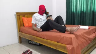 The wife masturbates because her husband doesn't fuck her after work.