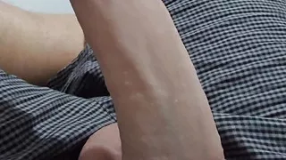 Step mom leg slap step step son big dick in erection