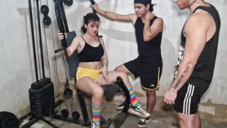 Me and My Stepbrother Went to the Gym Just to Fuck the Hot Instructor
