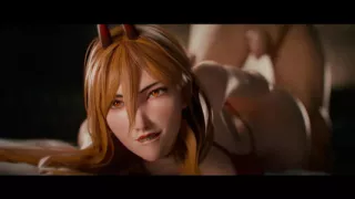 Chainsaw-man ( Power ) In The Secret Room - Hentai Uncensored