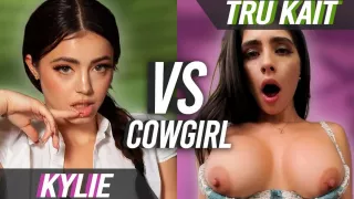 Cowgirl Showdown Kylie Quinn vs True Kait - ThirdBase