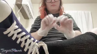 JOI: Worship My Feet While I Examine Your Cock