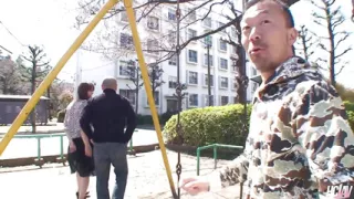 Japanese Chick Hitomi Kanou Gets Picked Up Fucked and Creampied