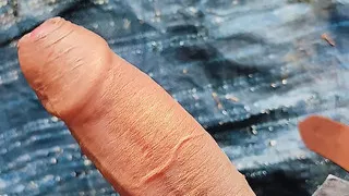 Outdoor  cum  shot  ????  a  young  boy who is masterbating   outdoor under mango tree