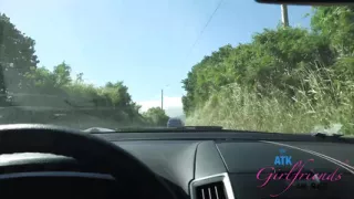 You Are Back in the Car with Brooke, and of Course She Can't Keep Her Hands off Herself.