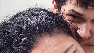 Wife sucking deep throat beautiful putiwife