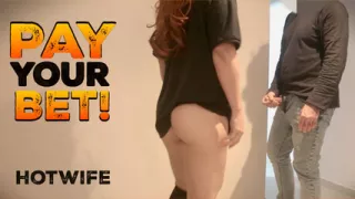 Quick and dirty... You lost the bet, remember?