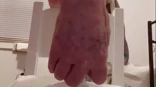 Anal play with Mr. hanky's toys