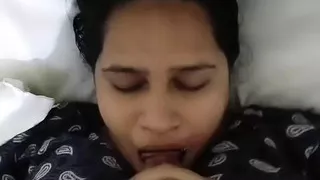 My hot girlfriend's chuti chati and then left inside the hotel