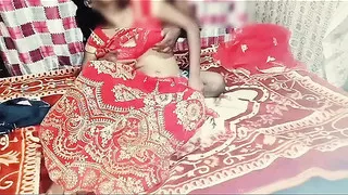 Husband wife first night honeymoon in home