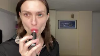 Mistress Smokes and Spits - Femdom Domination POV