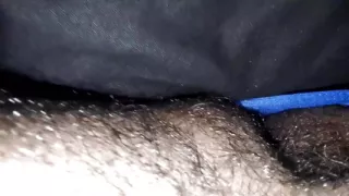 Wearing a Blue Panner Wear in the Hand of Yellow-colored Pen