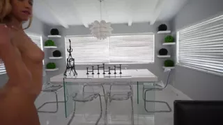 Blonde with Braces Khloe Kapri squirts on Conor's wet burrito