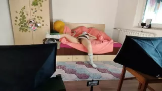 Hot latina with big ass, hairy pussy, big tits, big ass. Horny MILF undresses