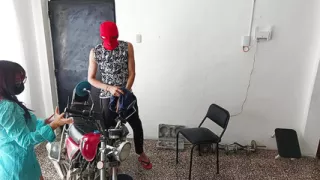 I seduce the neighbor while he polishes his motorcycle