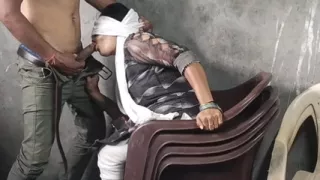 Sitting on the chair, sister-in-law's jamke chudai kari