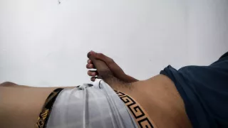 I'm playing with this big, beautiful cock again