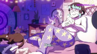 Rough Night with my Perv Girlfriend, Tight Pussy is Destroyed - Anime Sex Parody - ENG SUB