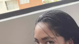 I fight my stepbrother's cock while I'm on a video call with my boyfriend -amateur couple- nysdel