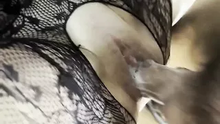 A Creamy Pussy Being Fucked Hard