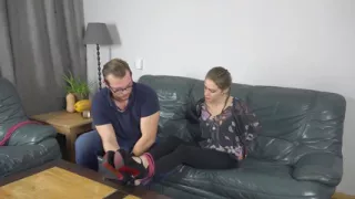 Violet Haze, therapist bondage