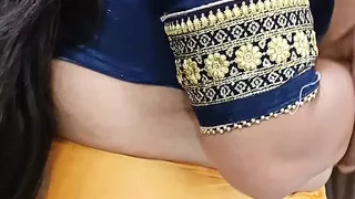 I took off Bhabhi saree intentionally