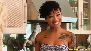 Stepsisters Slutty Friend With Honey Gold And Alex Legend