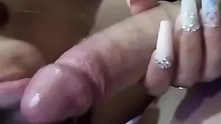 Very slutty Argentinian wife, sucking her lover's big cock.