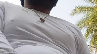 Watching hornyporn with horny feeling masterbate & Peeing