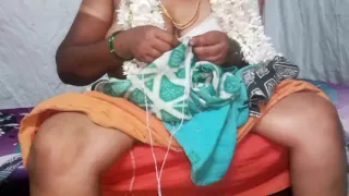 Tamil house wife hot romantic sex in bedroom