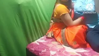 Village housewife with stepbrother in the afternoon