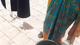 house wife dress wash romance with neighbour in Terrace
