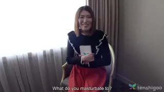 Miku In Her First Porn Video - Japanese Amateur Sexy Jav Couch Casting Interview 4k [ 1]