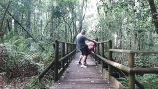 Ebony MILF Gets Her Ass Eaten and Pussy Fingered in a Hot Tub