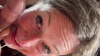 Beautiful Bonemaiden loves sucking cock and making her man cum