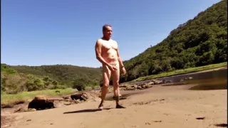 Naked at a River Mouth and End up Busting a Nut!