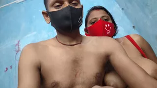 Devar fucked sister-in-law fiercely in doggy style