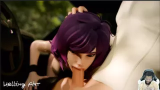 Elf Alori Cowgirl Ride, Bald Pussy D.va Fuck, Slutty Mouth Pelo Deepthroating