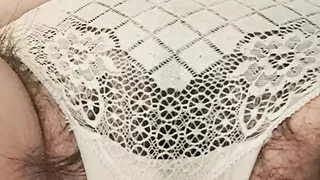 stepmother has an orgasm wetting her panties