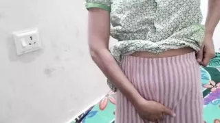 Cute school girl ko paise dekar jabar dasti pela