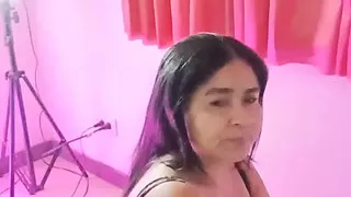 This older lady gives you abdominal training classes while you only think about fucking her.