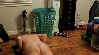 Hot Mature Does Morning Naked Yoga!