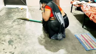 Father-in-law finds his daughter-in-law alone at home and has sex with her