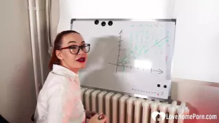 My Teacher Surprises Me and Allows Me to Fuck Her Wild Pussy